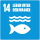 SDG14- Life below water (Icon)