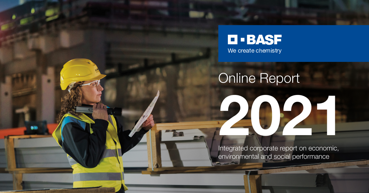 Sales Revenue BASF Report 2021